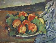 Paul Cezanne Dish of Peaches painting